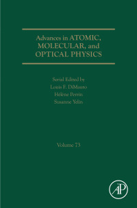 Cover image: Advances in Atomic, Molecular, and Optical Physics 1st edition 9780443314582