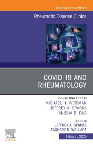 Cover image: Covid - 19, An Issue of Rheumatic Disease Clinics of North America 9780443315442