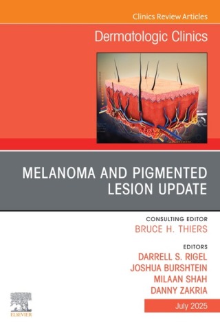 Cover image: Melanoma and Pigmented Lesion Update, An Issue of Dermatologic Clinics 9780443346934