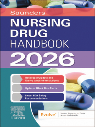Cover image: Saunders Nursing Drug Handbook 2026 9780443348723