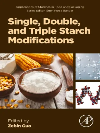 Imagen de portada: Single, Double, and Triple Starch Modifications 9780443363245
