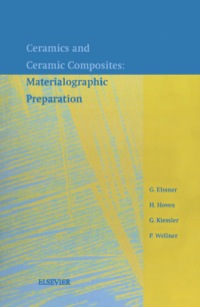 Titelbild: Ceramics and Ceramic Composites: Materialographic Preparation: Materialographic Preparation 9780444100306