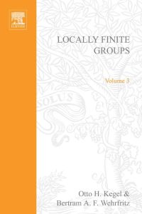 Imagen de portada: Locally Finite Groups 9780444104069