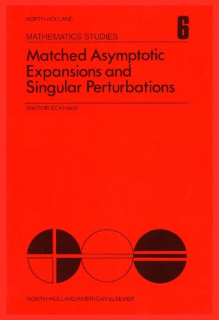 Cover image: Matched asymptotic expansions and singular perturbations 9780444104380