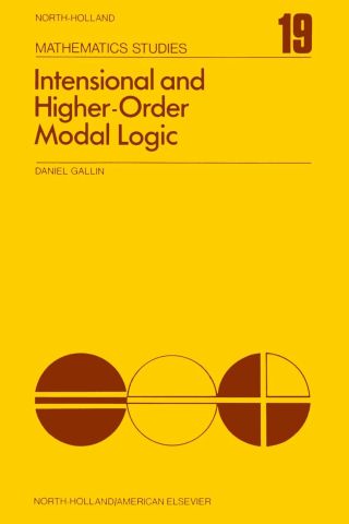 Imagen de portada: Intensional and higher-order modal logic: With applications to Montague semantics 9780444110022