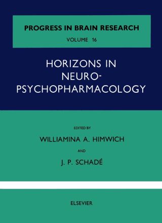 Cover image: Horizons in Neuropsychopharmacology 9780444402875