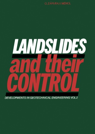 Immagine di copertina: Landslides And Their Control: Czechoslovak Academy of Sciences 9780444407429
