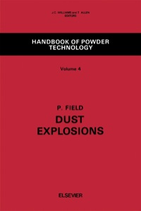 Cover image: Dust Explosions 1st edition 9780444407467