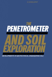 Imagen de portada: The Penetrometer and Soil Exploration 9780444409768