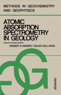 Cover image: Atomic Absorption Spectrometry In Geology 2nd edition 9780444410122