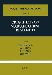 Titelbild: Drug Effects on Neuroendocrine Regulation 9780444411297