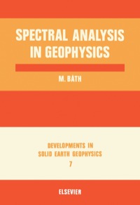Omslagafbeelding: Spectral Analysis in Geophysics 9780444412225