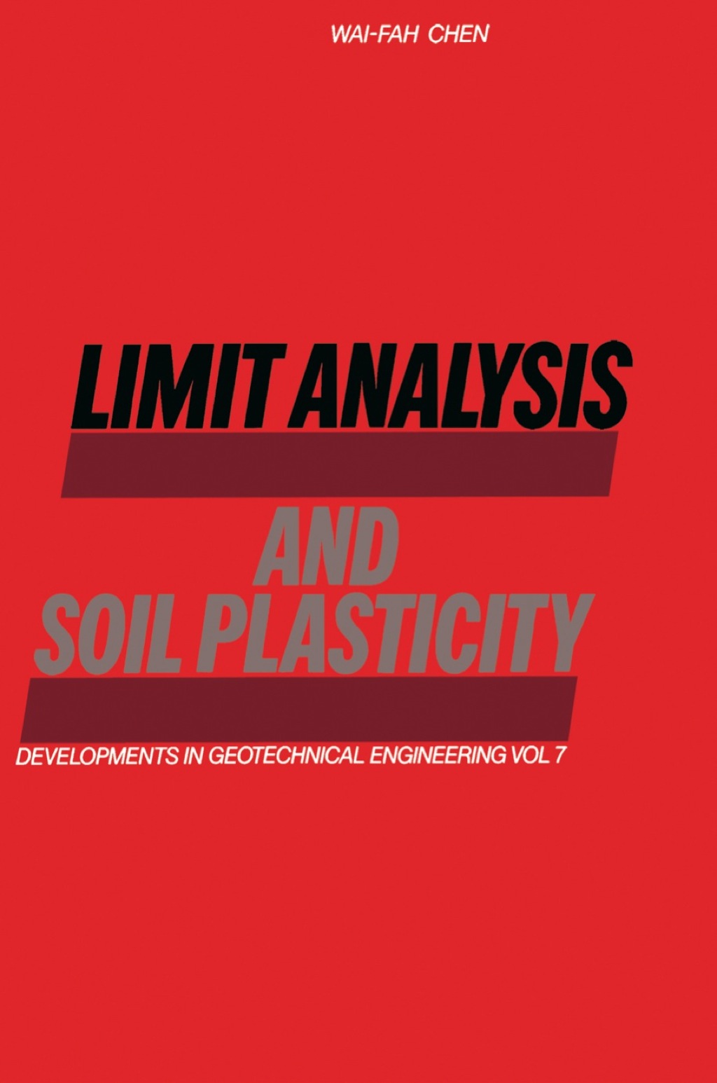 Limit Analysis and Soil Plasticity