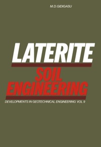 Omslagafbeelding: Laterite Soil Engineering: Pedogenesis and Engineering Principles 9780444412836