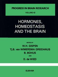 صورة الغلاف: Hormones, Homeostasis and the Brain 9780444412928