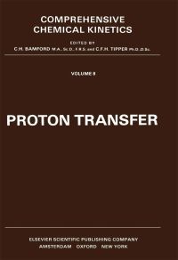 Immagine di copertina: Proton Transfer 9780444415127