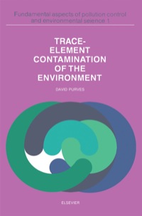 表紙画像: Trace Element Contamination of the Environment 9780444415707