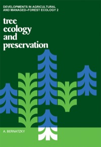 表紙画像: Tree Ecology and Preservation 9780444416063