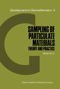 Cover image: Sampling of Particulate Materials Theory and Practice 9780444416094