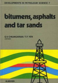 Cover image: Bitumens, asphalts, and tar sands 9780444416193