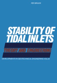 صورة الغلاف: Stability of Tidal Inlets 9780444417282