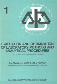 صورة الغلاف: Evaluation and Optimization of Laboratory Methods and Analytical Procedures 9780444417435