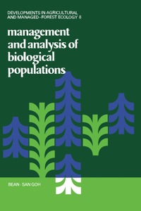 Omslagafbeelding: Management and Analysis of Biological Populations 9780444417930