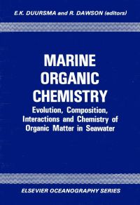 صورة الغلاف: Marine Organic Chemistry 9780444418920