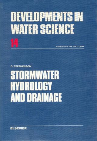 Cover image: Stormwater Hydrology and Drainage 9780444419989