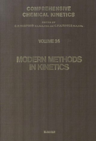 Imagen de portada: Modern Methods in Kinetics 9780444420282