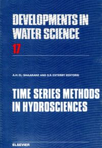 表紙画像: Time Series Methods in Hydrosciences 9780444421029