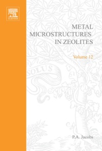 صورة الغلاف: Metal Microstructures in Zeolites 9780444421128