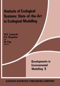 Cover image: Analysis of Ecological Systems: State-of-the-Art in Ecological Modelling 1st edition 9780444421791