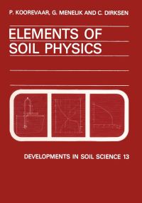 Imagen de portada: Elements of Soil Physics 9780444422422