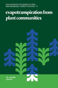 Cover image: Evapotranspiration from Plant Communities 9780444422507