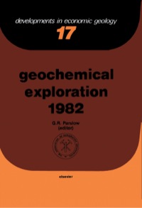 صورة الغلاف: Geochemical Exploration 1982 9780444422682