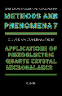 Immagine di copertina: Applications of Piezoelectric Quartz Crystal Microbalances 1st edition 9780444422774