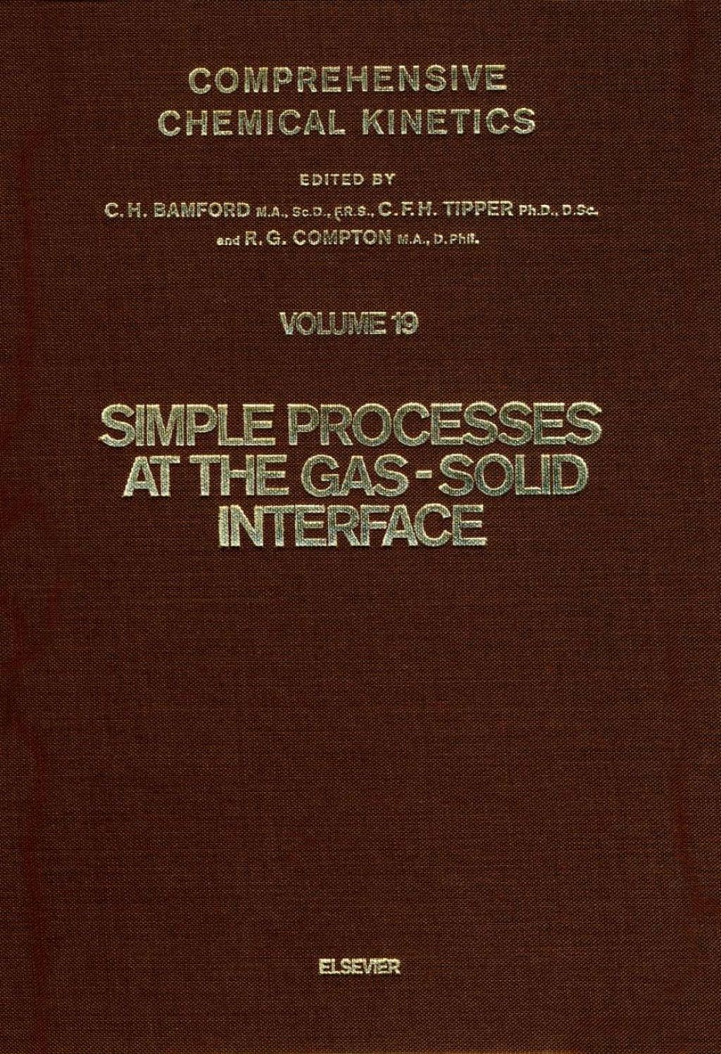 Simple Processes at the Gas-Solid Interface (eBook)