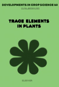 Imagen de portada: Trace Elements in Plants 9780444423207