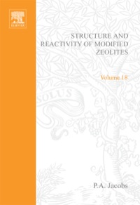 Imagen de portada: Structure and Reactivity of Modified Zeolites 9780444423511