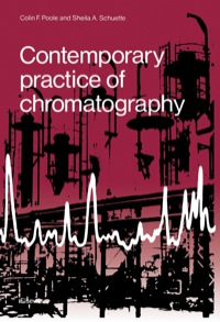 Titelbild: Contemporary Practice of Chromatography 9780444424105