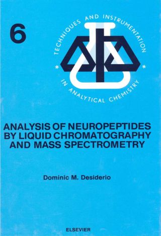 Immagine di copertina: Analysis of Neuropeptides by Liquid Chromatography and Mass Spectrometry 9780444424181