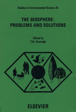 Cover image: The biosphere, problems and solutions: Proceedings of the Miami International Symposium on the Biosphere, 23-24 April 1984, Miami Beach, Florida, U.S.A. 9780444424242