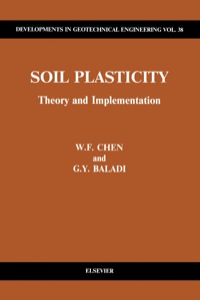 Cover image: Soil Plasticity: Theory and Implementation 1st edition 9780444424556