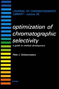 Cover image: Optimization of Chromatographic Selectivity: A Guide to Method Development 9780444426819