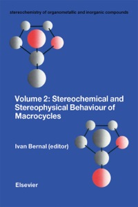 Cover image: Stereochemical and Stereophysical Behaviour of Macrocycles 9780444428158