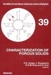 表紙画像: Characterization of Porous Solids 9780444429537