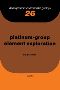 Cover image: Platinum-Group Element Exploration 1st edition 9780444429582