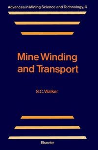 Imagen de portada: Mine Winding and Transport 1st edition 9780444430151