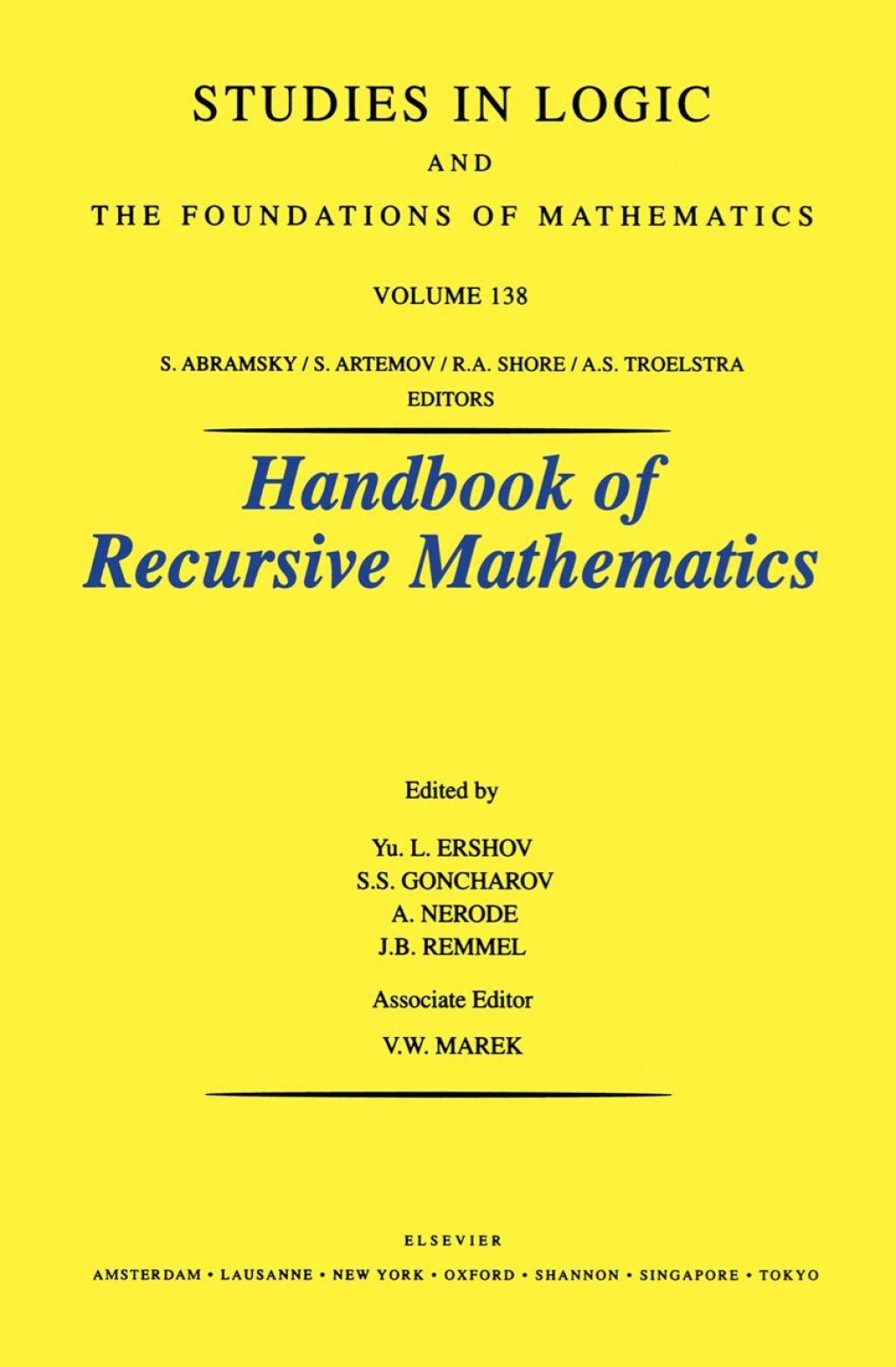 Recursive Model Theory (eBook)